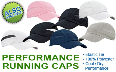 Personalized Performance Running Caps